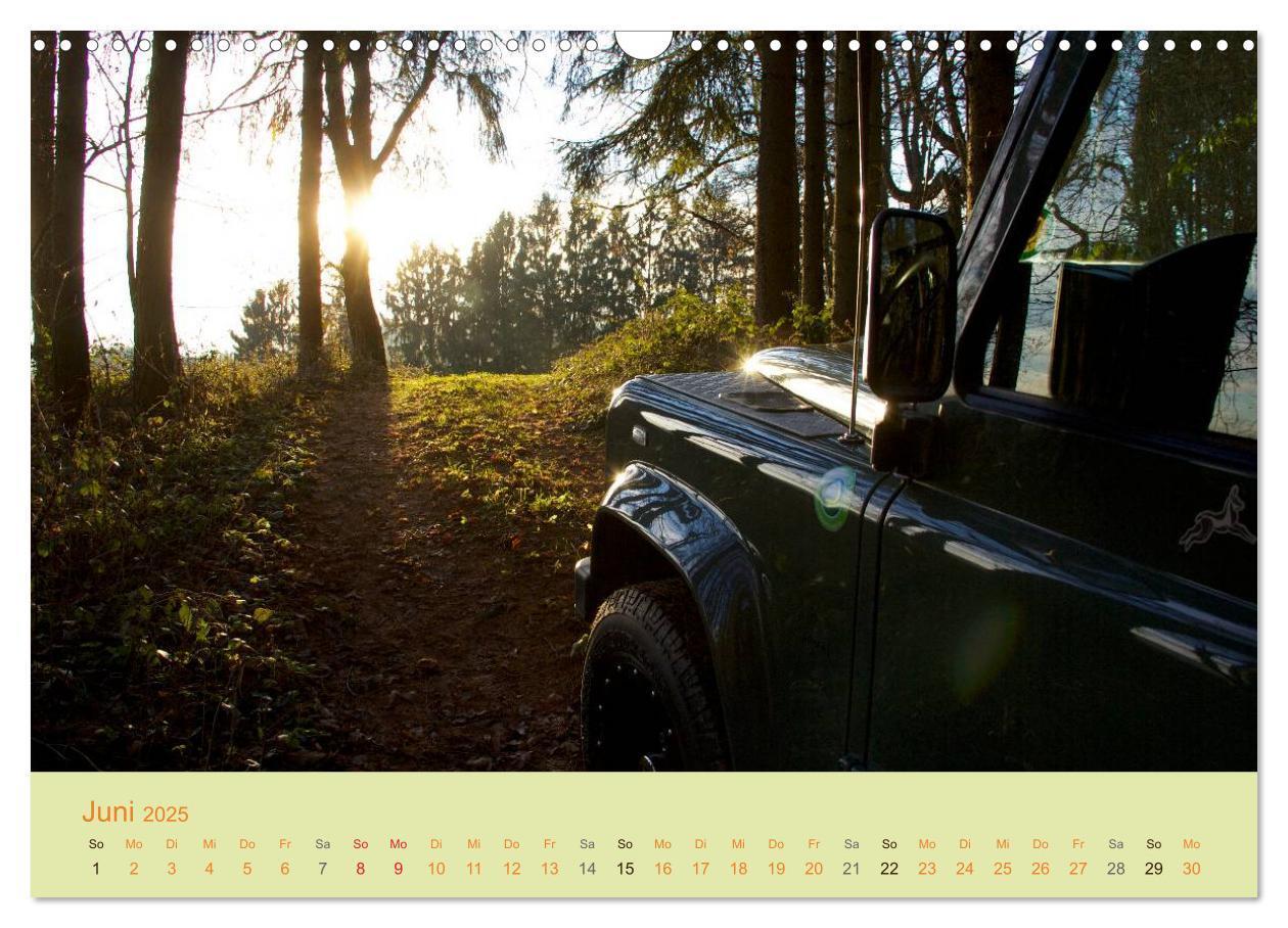 Bild: 9783435505890 | Defender für's Grobe (Wandkalender 2025 DIN A3 quer), CALVENDO...