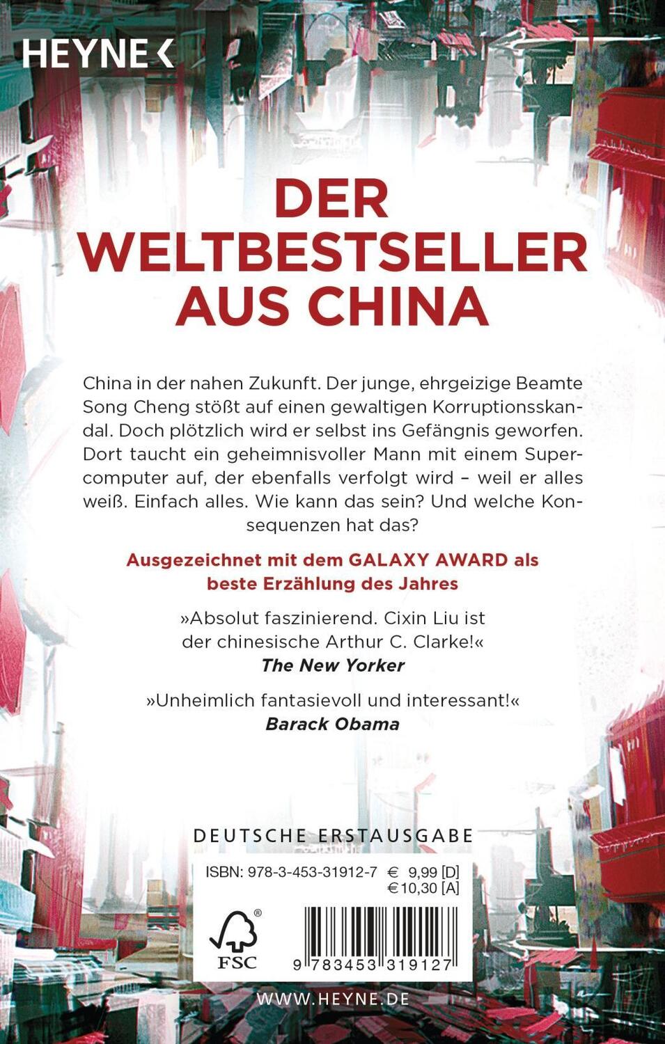 Bild: 9783453319127 | Spiegel | Cixin Liu | Taschenbuch | Deutsch | 2017 | Heyne