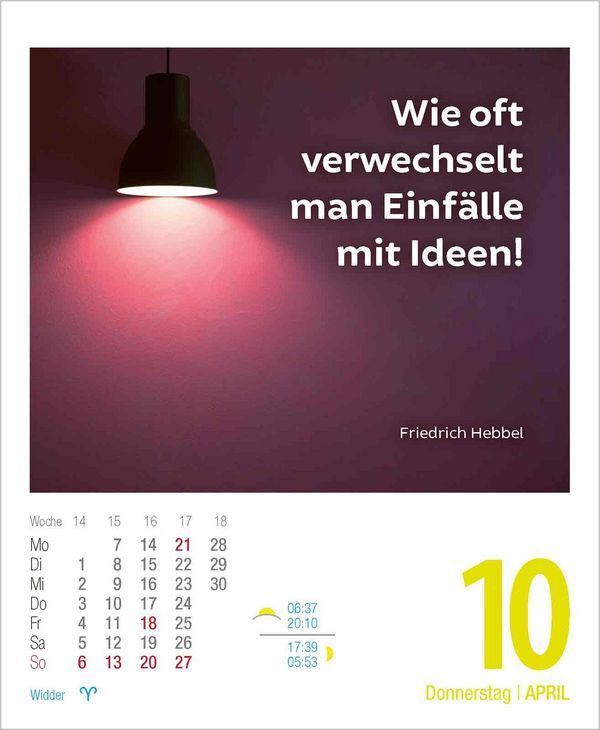 Bild: 9783731877356 | Lebensweisheiten 2025 | Korsch Verlag | Kalender | 328 S. | Deutsch