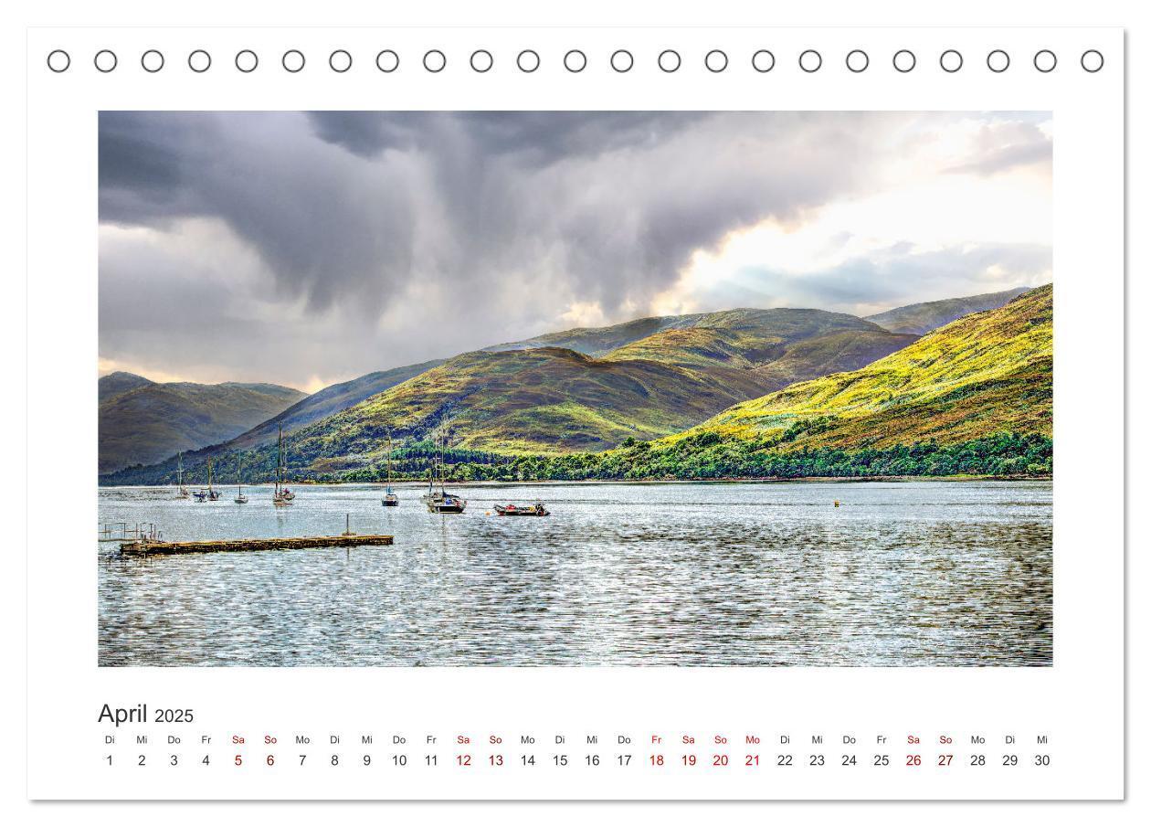 Bild: 9783383853937 | Schottland - Magische Landschaften der Highlands (Tischkalender...