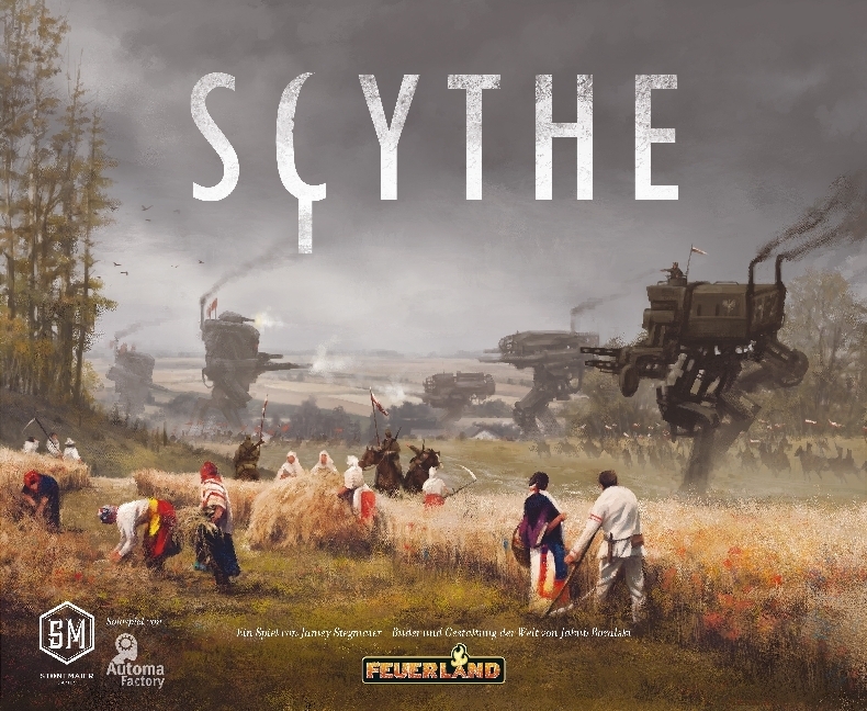 Cover: 706949618589 | Scythe | Spieleranzahl: 1-5, Spieldauer (Min.): 115, Strategiespiel