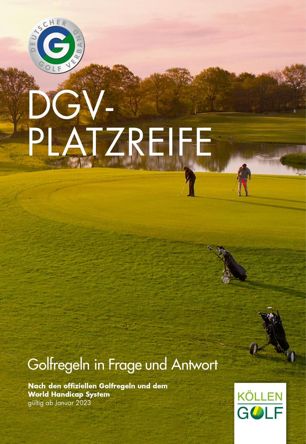 Cover: 9783885795858 | DGV-Platzreife | Golfregeln in Frage und Antwort | e.V. | Taschenbuch