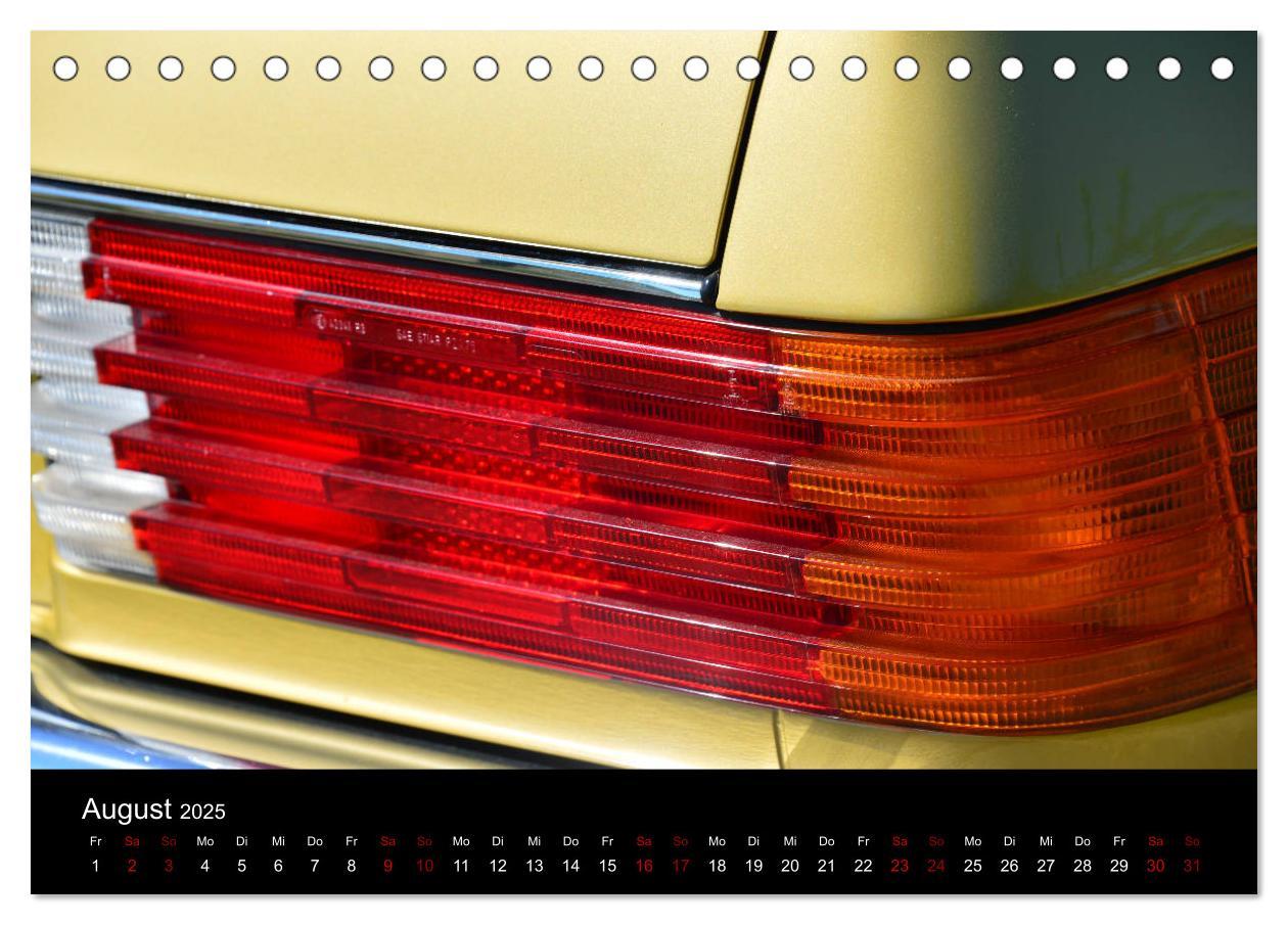 Bild: 9783435440825 | Mercedes SL W107 - zeitlose Eleganz (Tischkalender 2025 DIN A5...