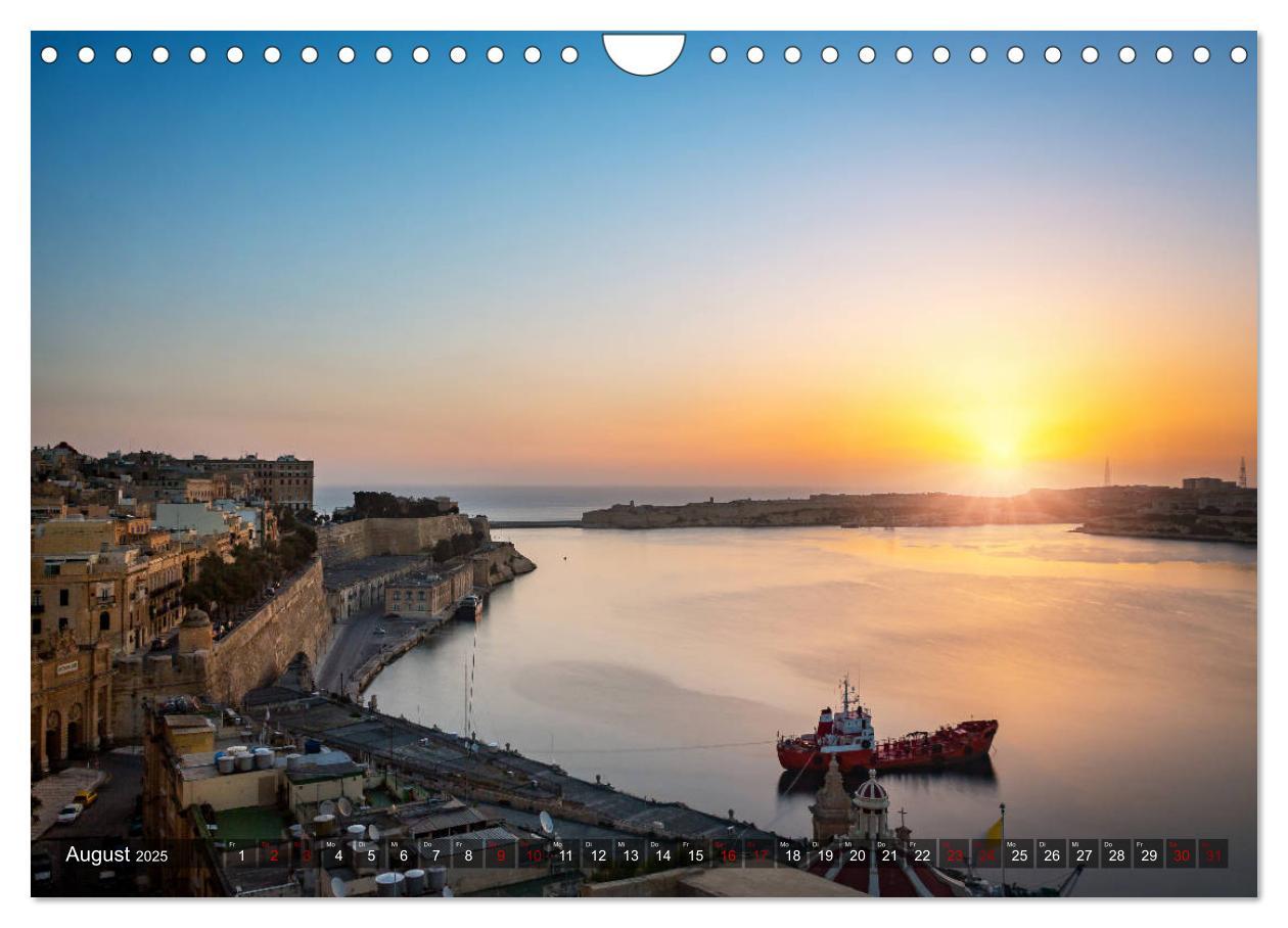 Bild: 9783435368204 | Valletta - Morbide Schönheit im Mittelmeer (Wandkalender 2025 DIN...