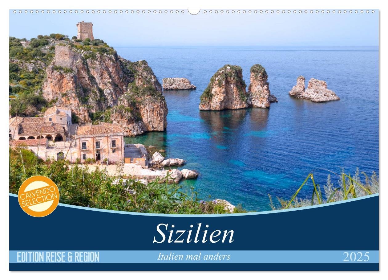 Cover: 9783435398881 | Sizilien - Italien mal anders (Wandkalender 2025 DIN A2 quer),...