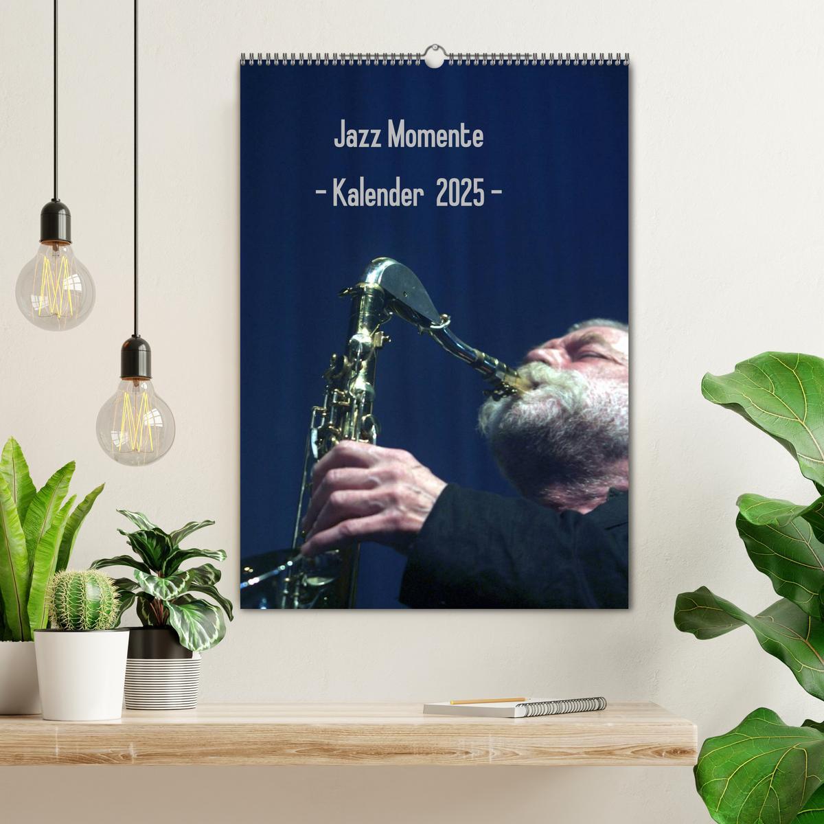 Bild: 9783457050392 | Jazz Momente - Kalender 2025 - (Wandkalender 2025 DIN A2 hoch),...