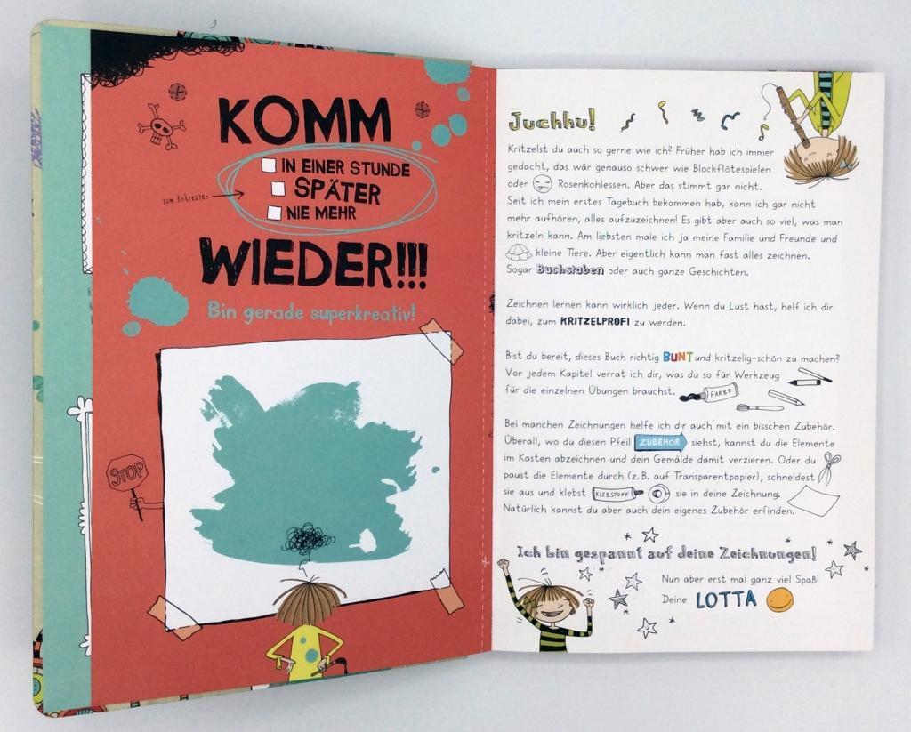 Bild: 9783401603094 | Dein Lotta-Leben. Kritzelbuch | Alice Pantermüller (u. a.) | Buch