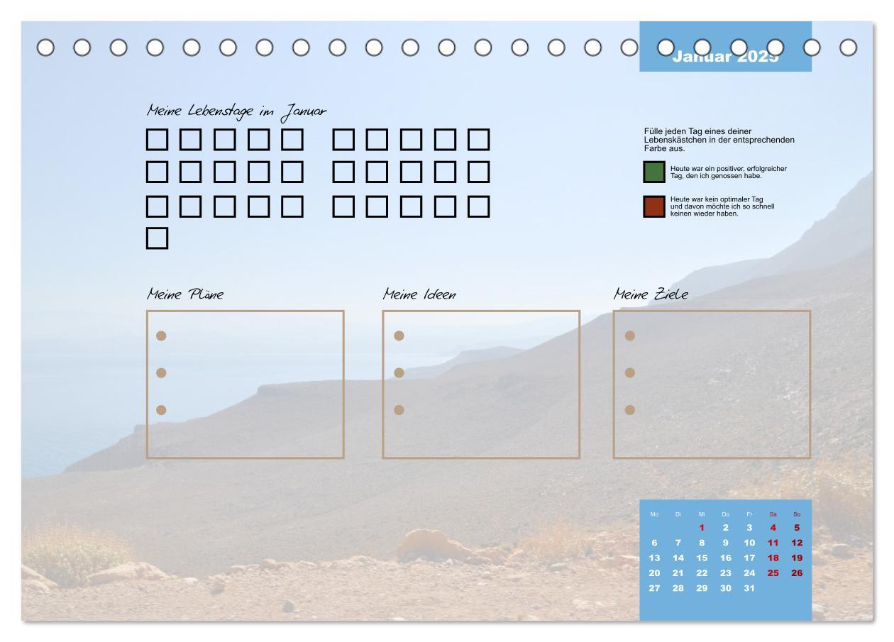 Bild: 9783435031467 | Erlebe mit mir Lebenszeit (Tischkalender 2025 DIN A5 quer),...