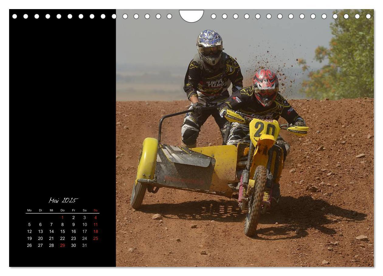 Bild: 9783435791514 | Motocross (Wandkalender 2025 DIN A4 quer), CALVENDO Monatskalender