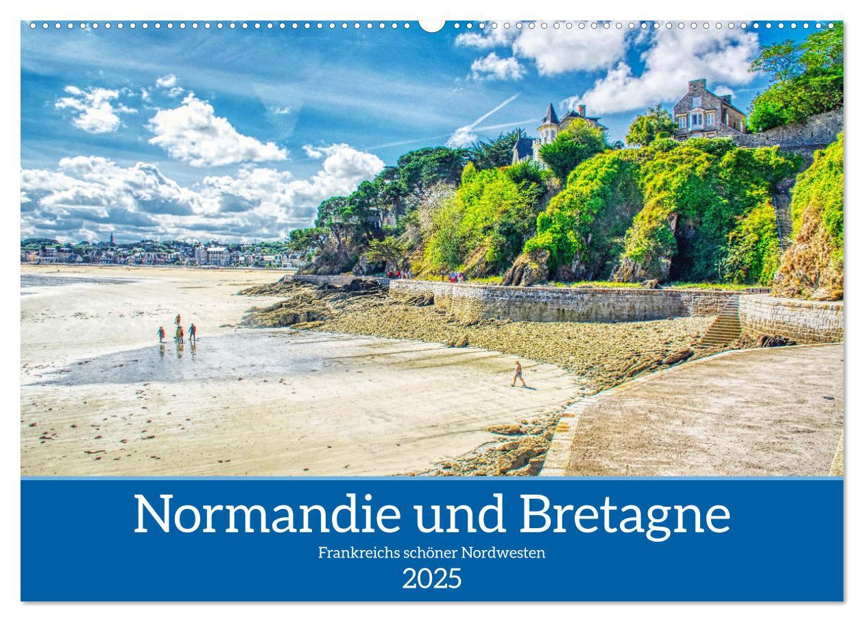 Cover: 9783383878787 | Normandie und Bretagne - Frankreichs schöner Nordwesten...