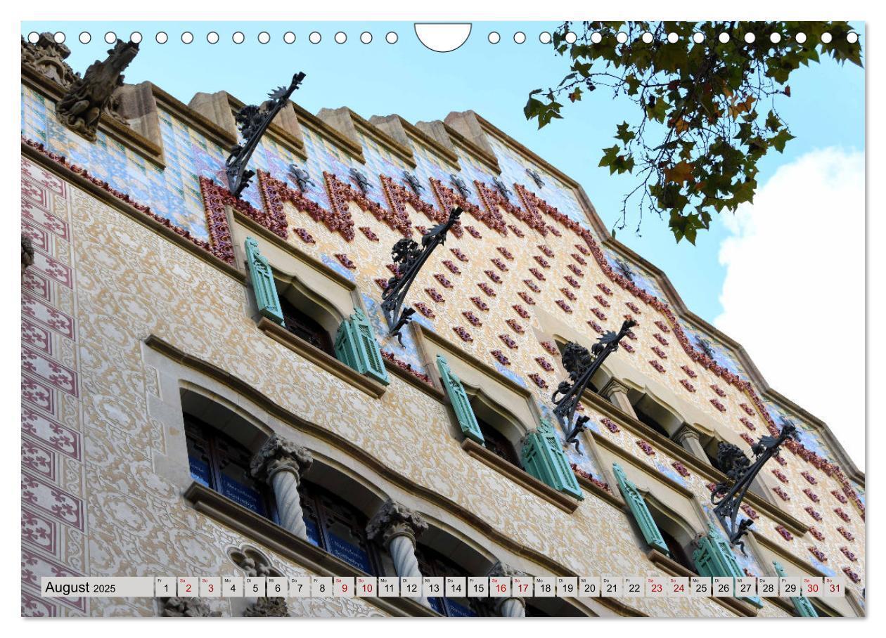 Bild: 9783383931611 | Ein bisschen GAUDI in Barcelona (Wandkalender 2025 DIN A4 quer),...