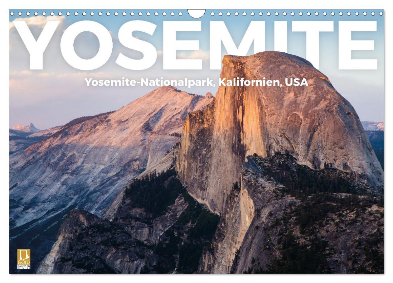 Cover: 9783435354863 | Yosemite - Nationalpark (Wandkalender 2025 DIN A3 quer), CALVENDO...