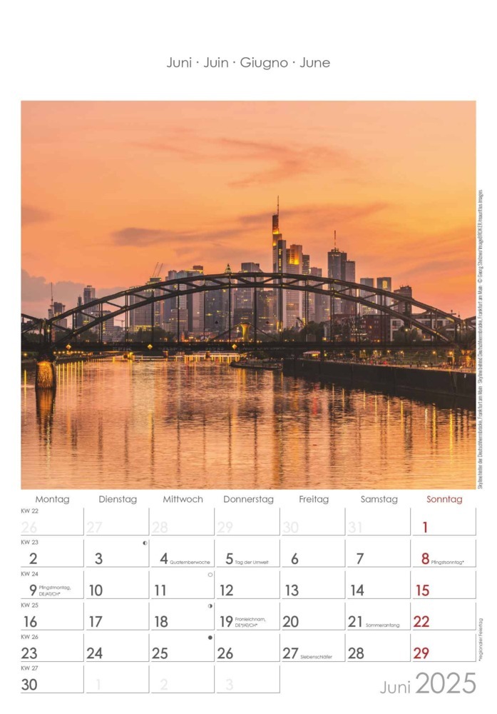 Bild: 4251732343194 | Alpha Edition - Hessen 2025 Bildkalender, 23,7x34cm, Wandkalender...