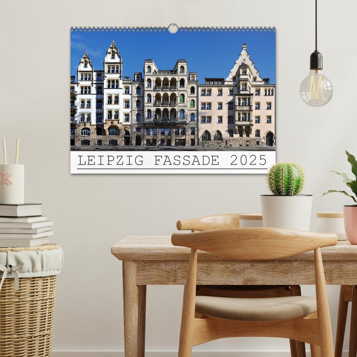 Bild: 9783435798445 | Leipzig Fassade 2025 (Wandkalender 2025 DIN A3 quer), CALVENDO...