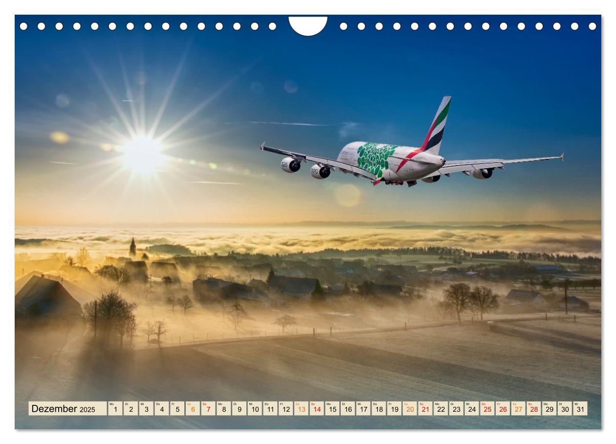 Bild: 9783383964039 | Flugzeuge - ab in den Urlaub (Wandkalender 2025 DIN A4 quer),...