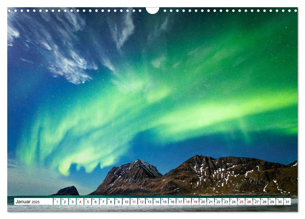 Bild: 9783383973987 | Licht des Nordens - LOFOTEN (Wandkalender 2025 DIN A3 quer),...