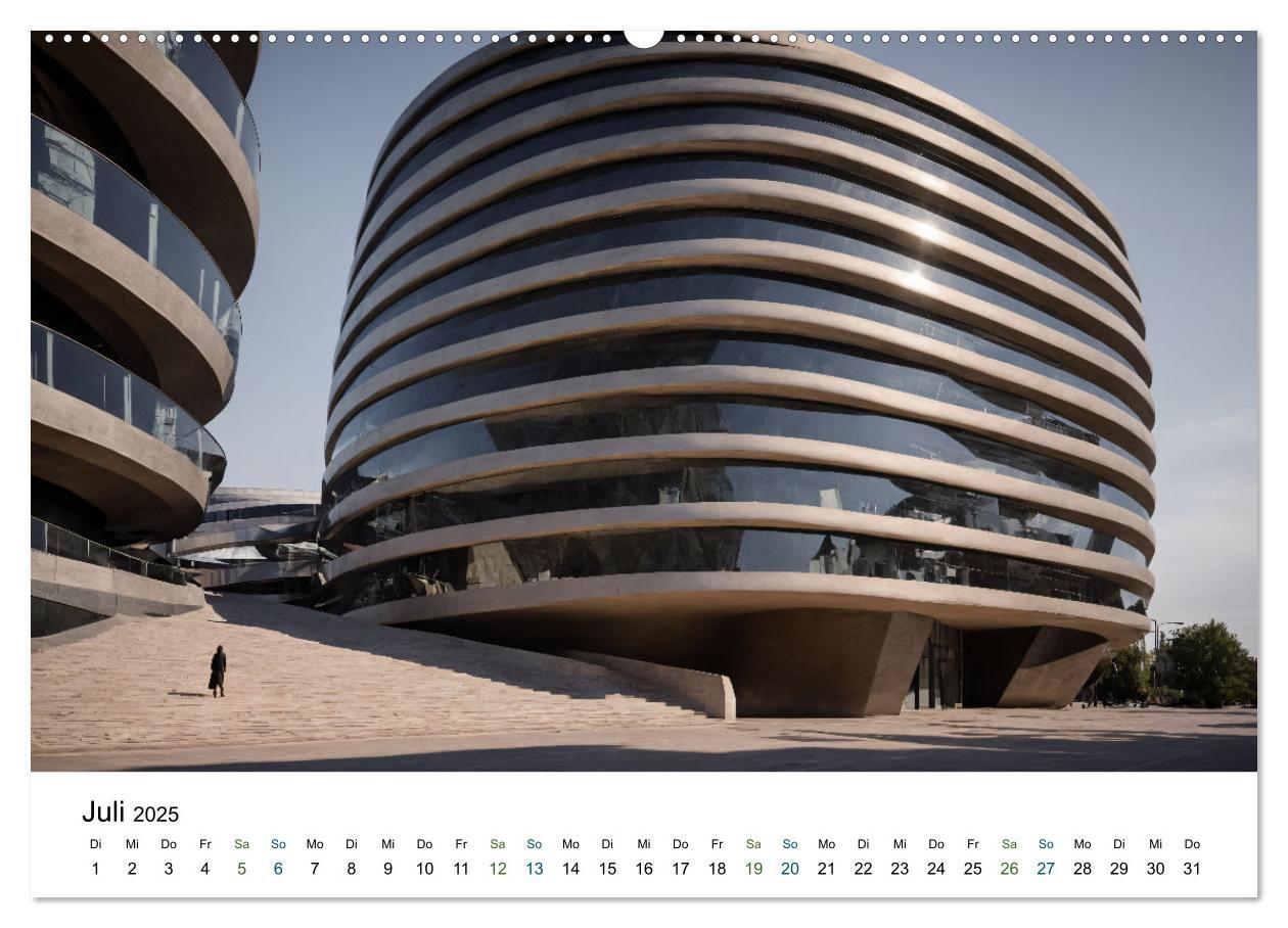 Bild: 9783457178799 | Einsamkeit in Architektur (Wandkalender 2025 DIN A2 quer), CALVENDO...