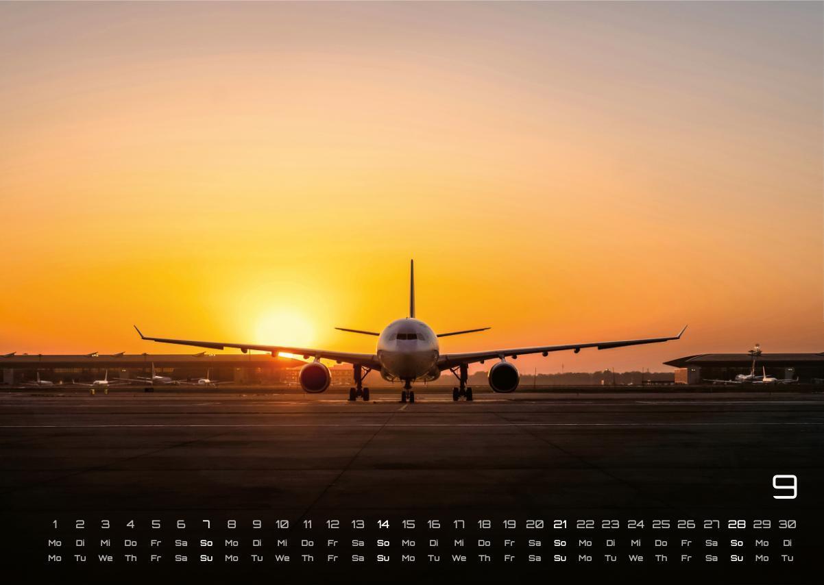 Bild: 9783986734244 | Planes - Über den Wolken - Flugzeuge - 2025 - Kalender DIN A3 | de