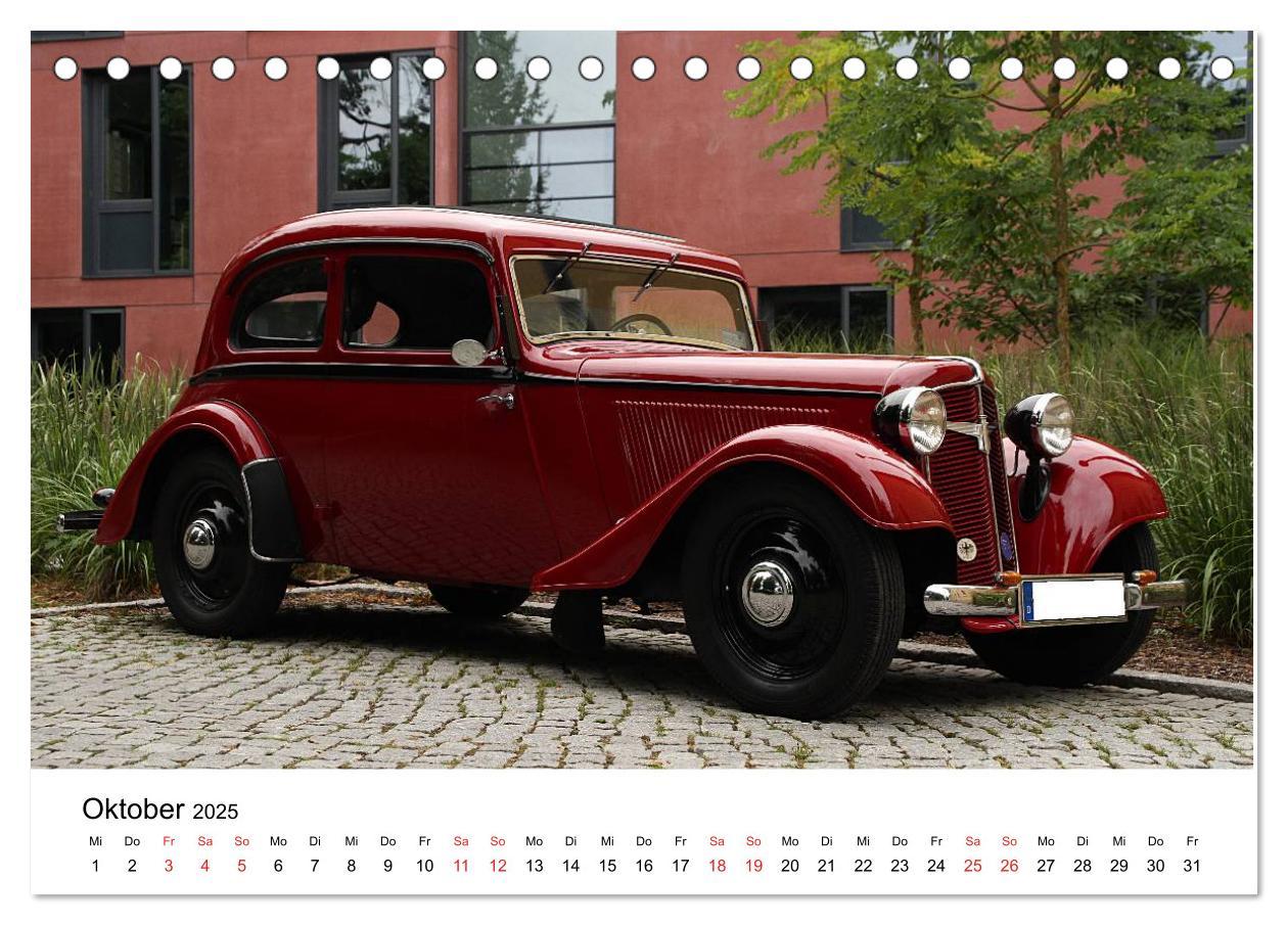 Bild: 9783435669844 | Oldtimer aller Art (Tischkalender 2025 DIN A5 quer), CALVENDO...