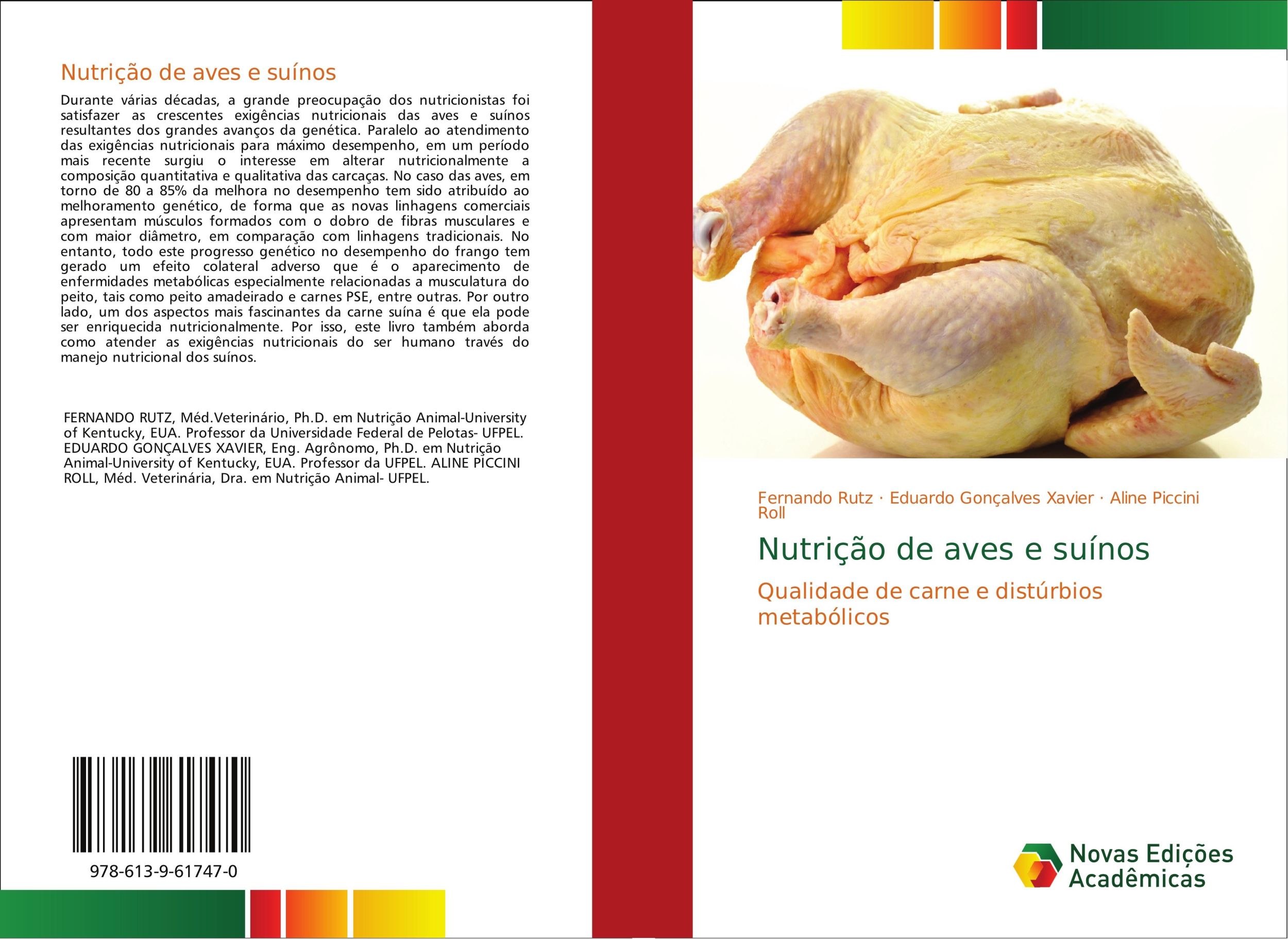 Cover: 9786139617470 | Nutrição de aves e suínos | Fernando Rutz (u. a.) | Taschenbuch | 2018