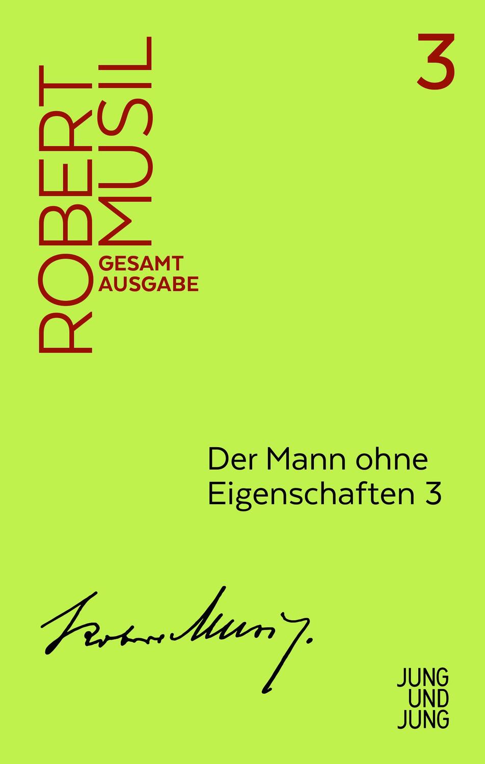 Cover: 9783990272039 | Der Mann ohne Eigenschaften 3 | Zweites Buch Kapitel 1-38 | Musil