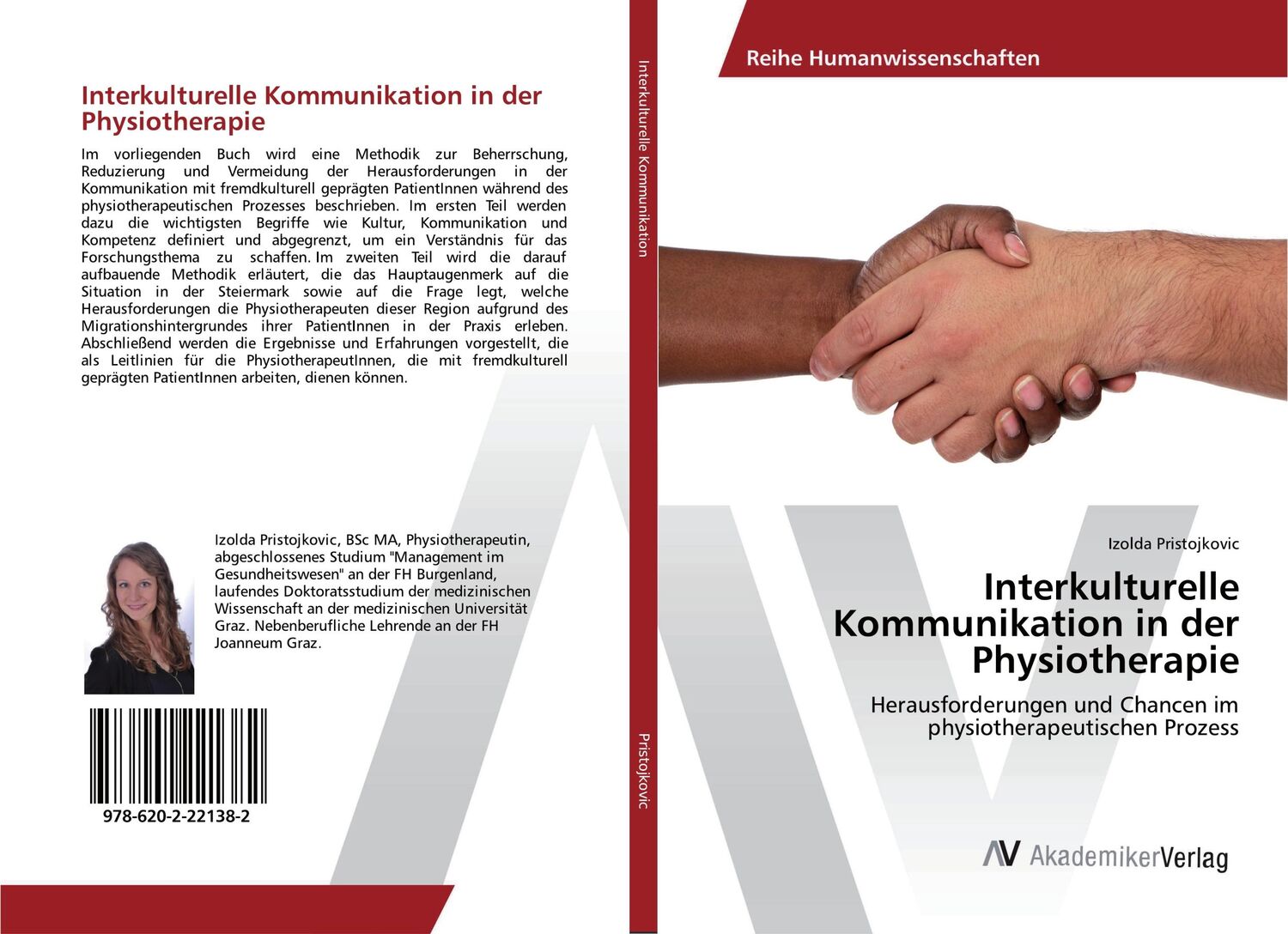 Cover: 9786202221382 | Interkulturelle Kommunikation in der Physiotherapie | Pristojkovic