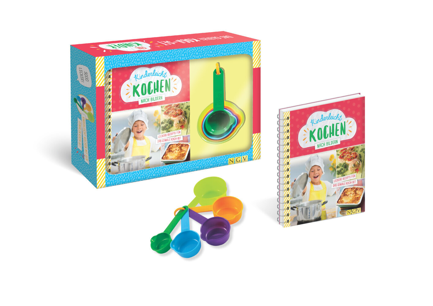 Bild: 9783625191797 | Kinderleicht kochen nach Bildern. Das clevere Koch-Set für Kinder...