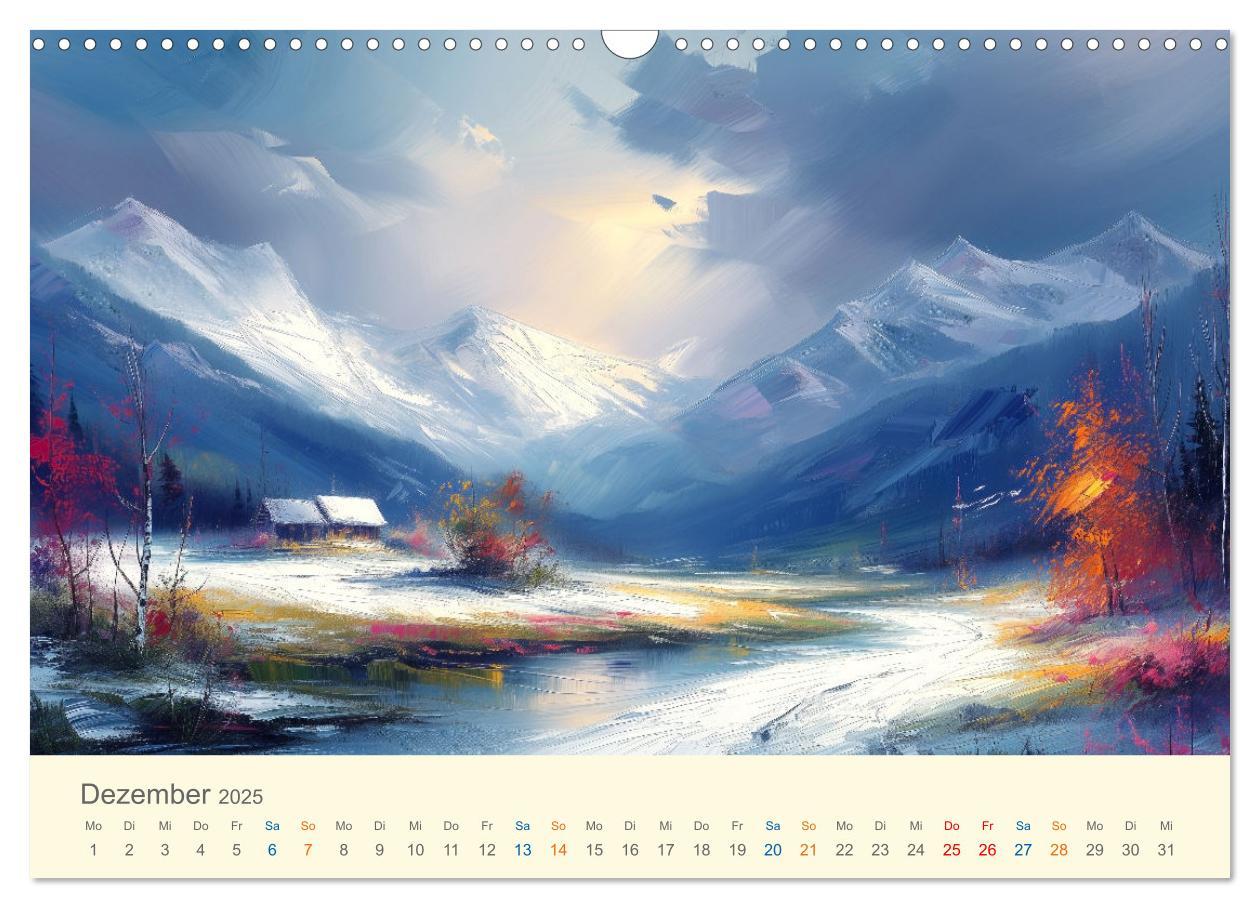 Bild: 9783435744756 | Impressionistische Naturlandschaften (Wandkalender 2025 DIN A3...