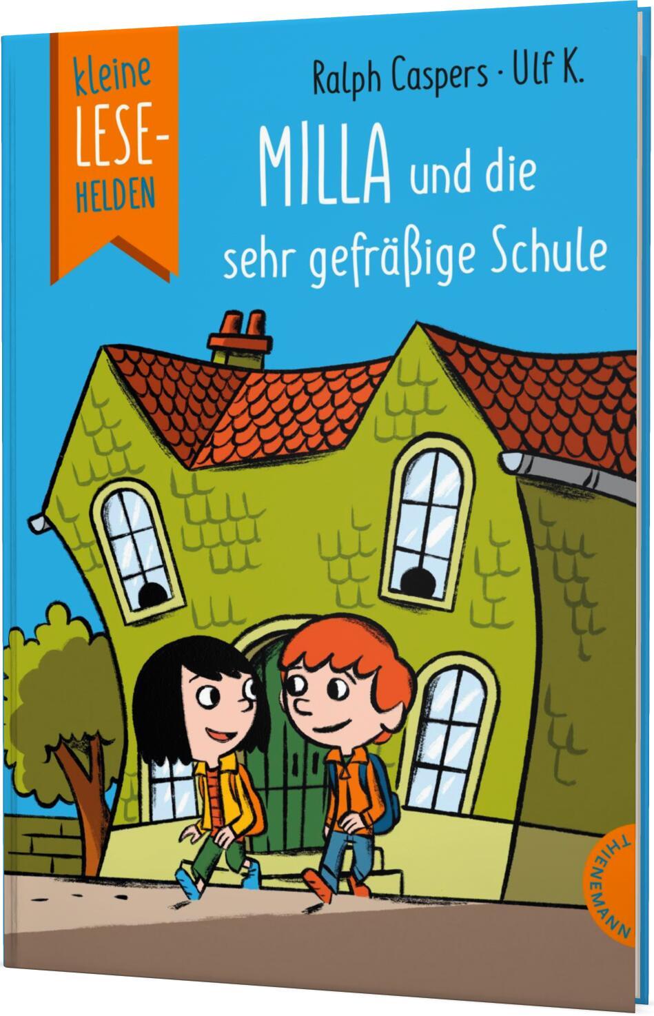 Cover: 9783522185882 | Kleine Lesehelden: Milla und die sehr gefräßige Schule | Ralph Caspers