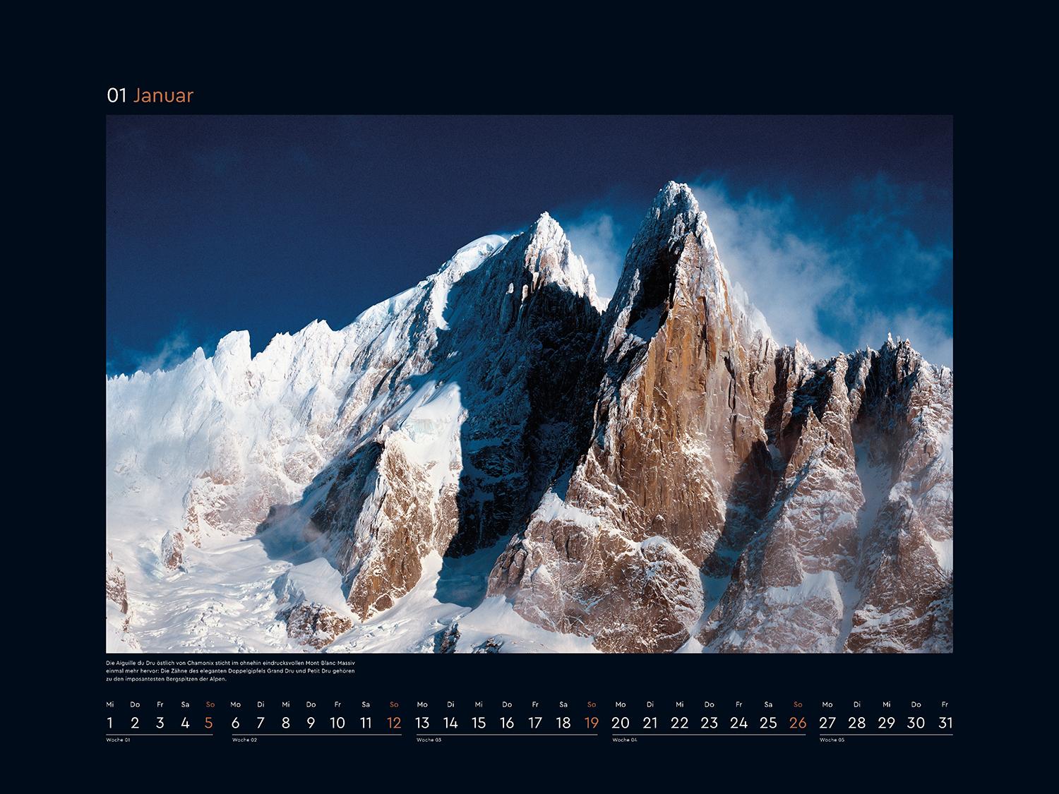 Bild: 9783965913448 | Magie der Berge - KUNTH Wandkalender 2025 | Kalender | 14 S. | Deutsch