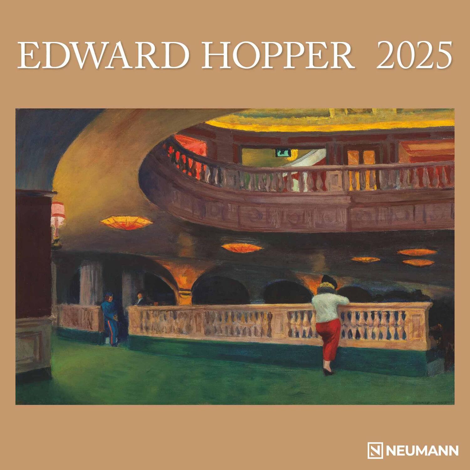 Cover: 4002725987990 | Edward Hopper 2025 - Wand-Kalender - Broschüren-Kalender - 30x30 -...