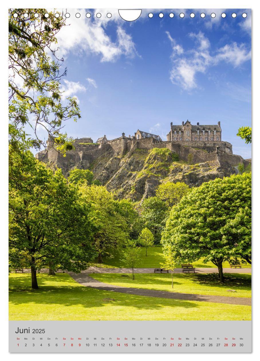 Bild: 9783435900763 | EDINBURGH Historisches Stadtherz (Wandkalender 2025 DIN A4 hoch),...