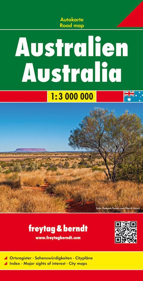 Cover: 9783707914153 | Australien 1 : 3.000.000 | Auto + Straßenkarten | (Land-)Karte | 2017