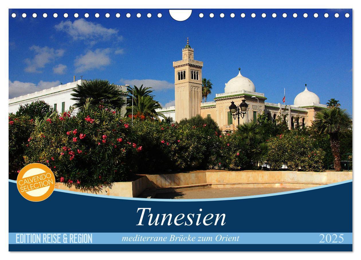 Cover: 9783435678860 | Tunesien - mediterrane Brücke zum Orient (Wandkalender 2025 DIN A4...