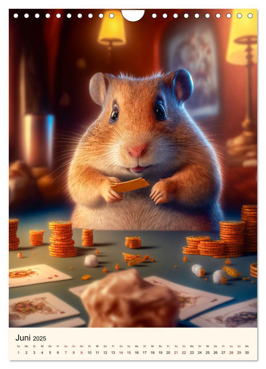 Bild: 9783435886074 | Was für ein Hamster (Wandkalender 2025 DIN A4 hoch), CALVENDO...