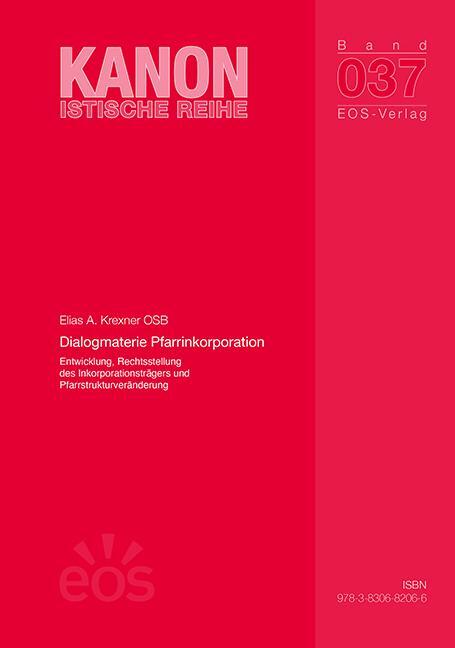 Cover: 9783830682066 | Dialogmaterie Pfarrinkorporation | Elias A. Krexner | Taschenbuch