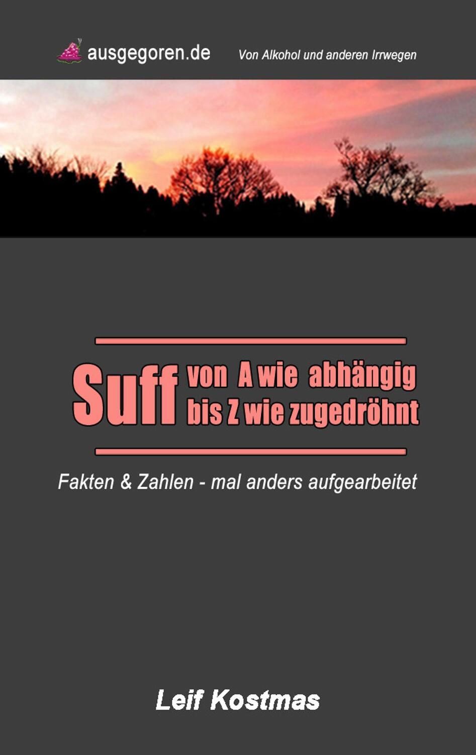 Cover: 9783746049953 | Suff von A - Z | von A wie abhängig bis Z wie zugedröhnt | Kostmas