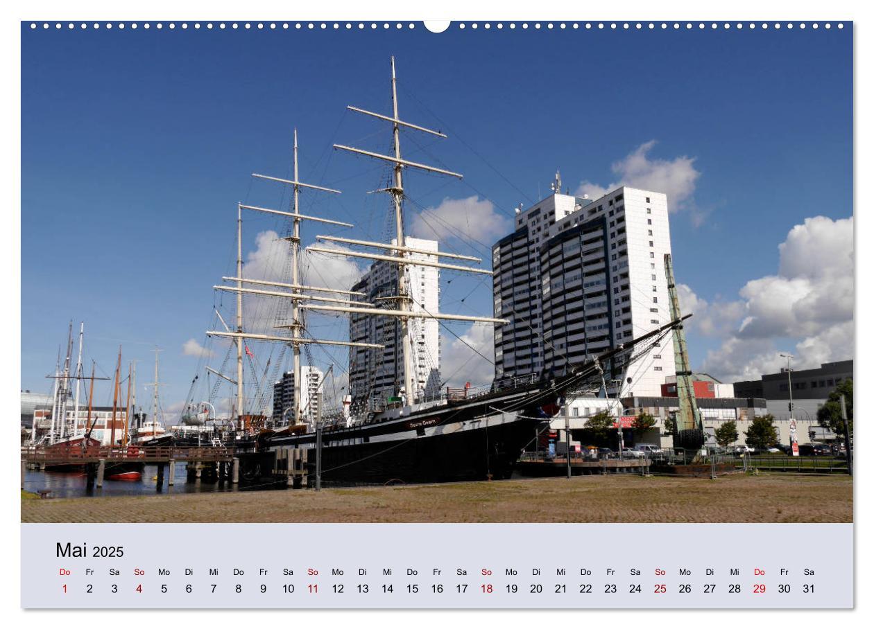 Bild: 9783435355686 | Bremerhaven. Die Seestadt an der Nordseeküste (Wandkalender 2025...