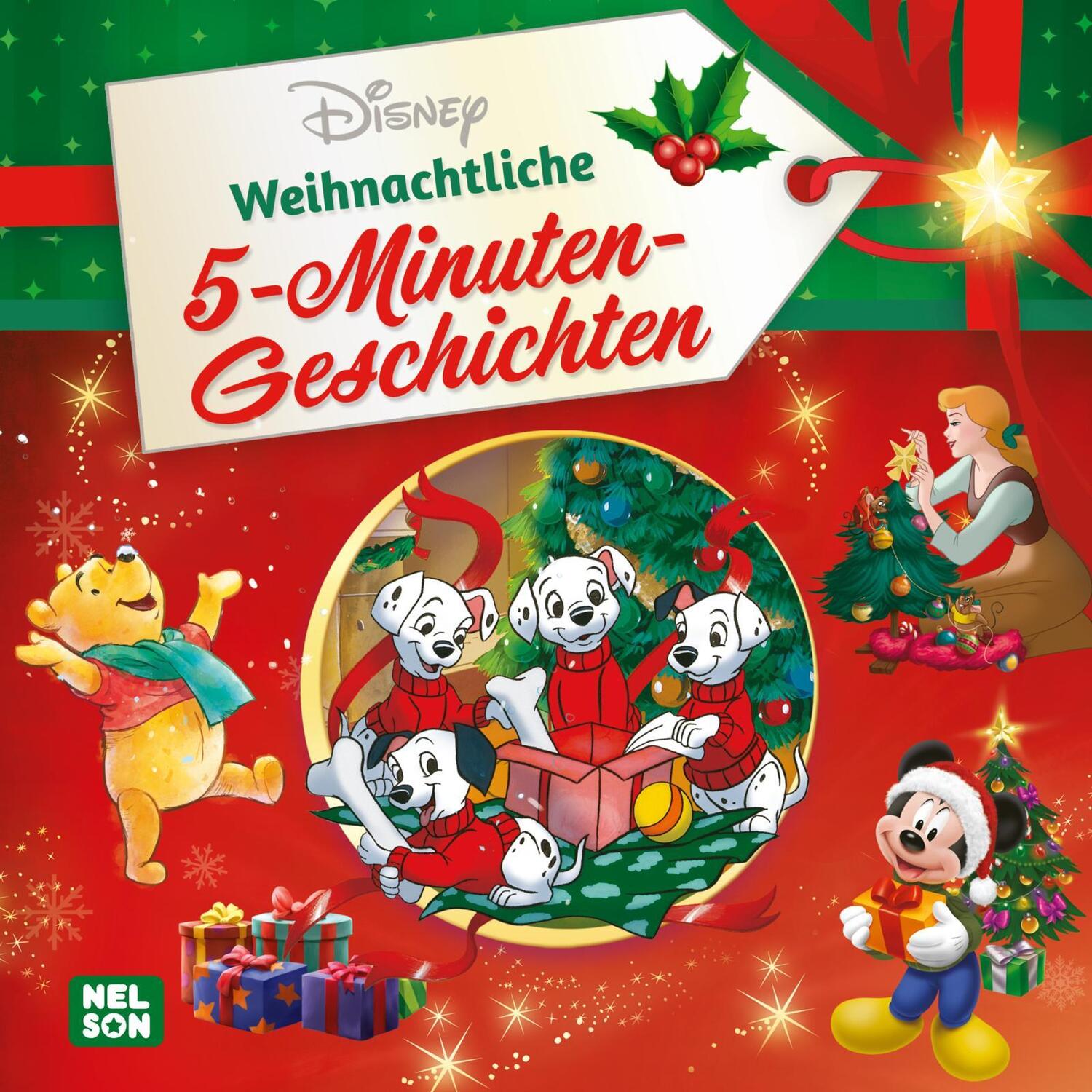 Cover: 9783845126661 | Disney Vorlesebuch: Weihnachtliche 5-Minuten-Geschichten | Buch | 2024