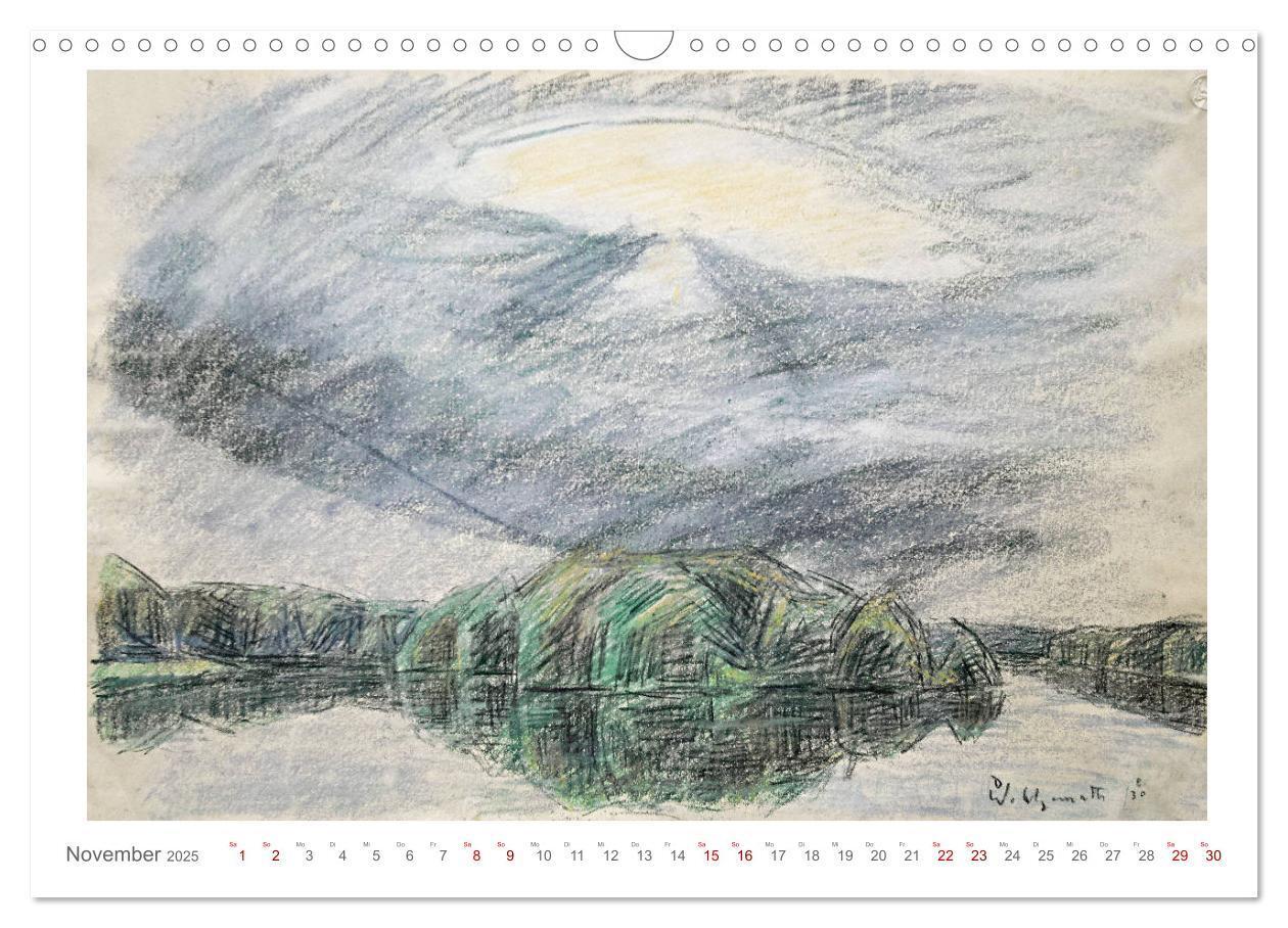 Bild: 9783435132874 | Landschaft im Licht. Daniel Wohlgemuth 1876-1967 (Wandkalender 2025...