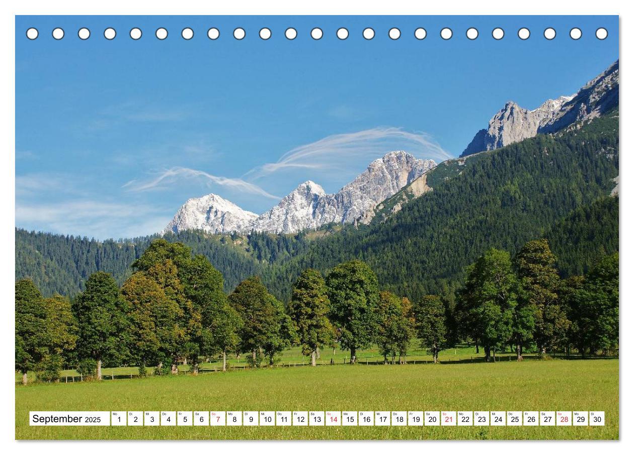 Bild: 9783435493036 | Die Alpen im Herzen von Österreich (Tischkalender 2025 DIN A5...