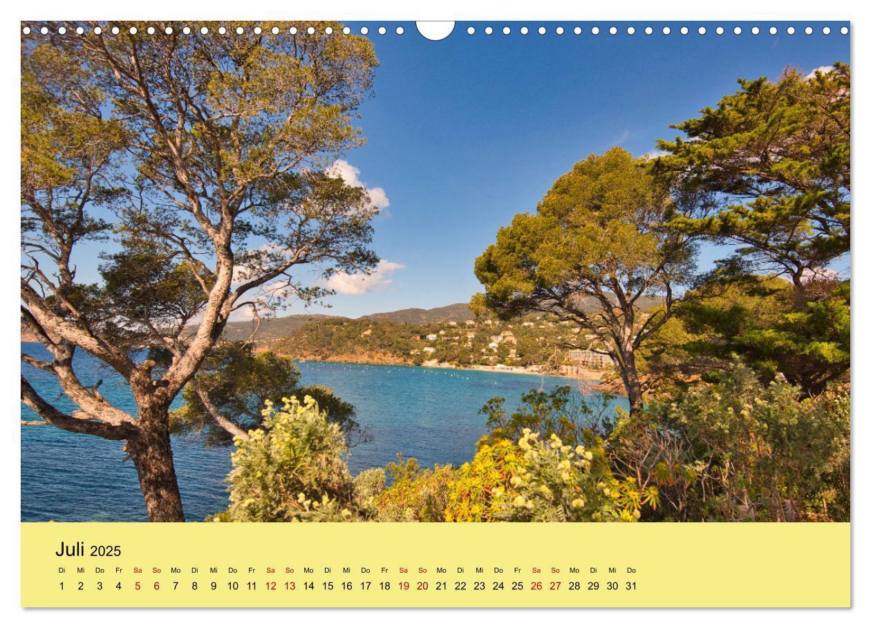 Bild: 9783435016679 | Naturparadiese an der Côte d'Azur (Wandkalender 2025 DIN A3 quer),...