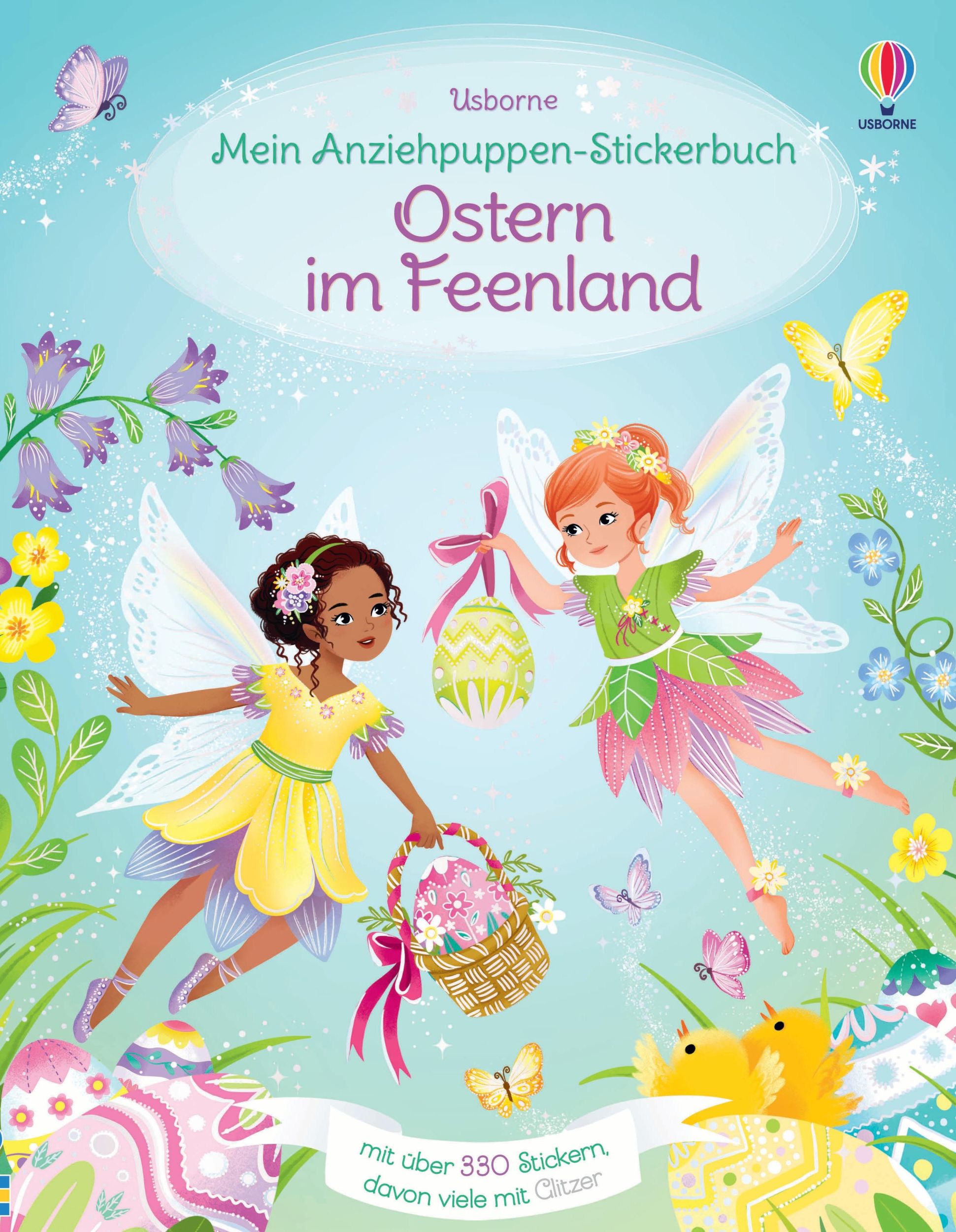 Cover: 9781035703258 | Mein Anziehpuppen-Stickerbuch: Ostern im Feenland | Taschenbuch | 2025