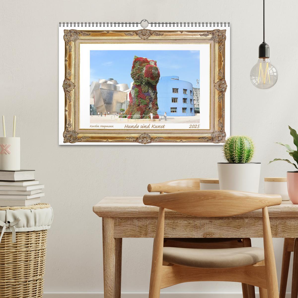 Bild: 9783457139950 | Hunde sind Kunst (Wandkalender 2025 DIN A3 quer), CALVENDO...