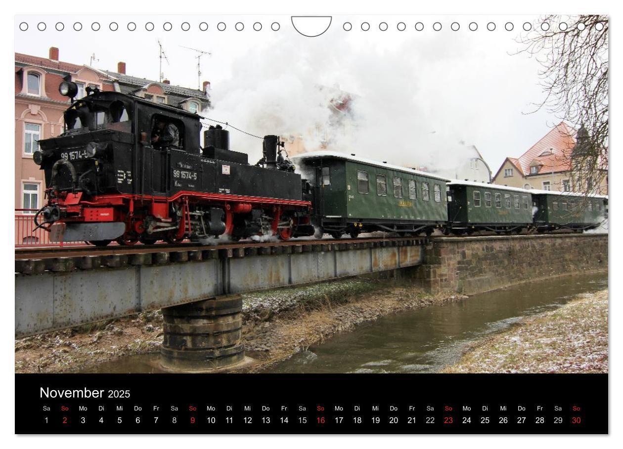 Bild: 9783435823239 | Dampfbahnromantik auf schmaler Spur (Wandkalender 2025 DIN A4...