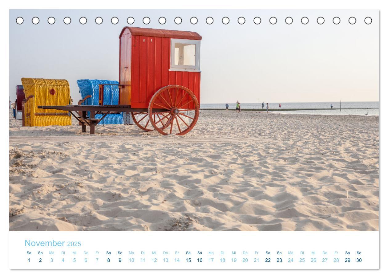 Bild: 9783435073986 | Moin Borkum (Tischkalender 2025 DIN A5 quer), CALVENDO Monatskalender