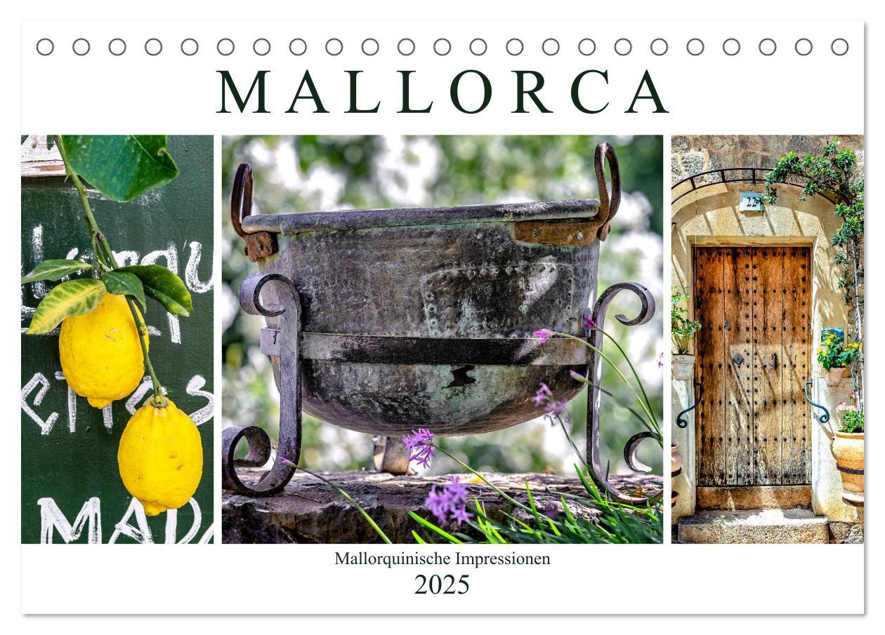 Cover: 9783435307685 | Mallorca - Mallorquinische Impressionen (Tischkalender 2025 DIN A5...