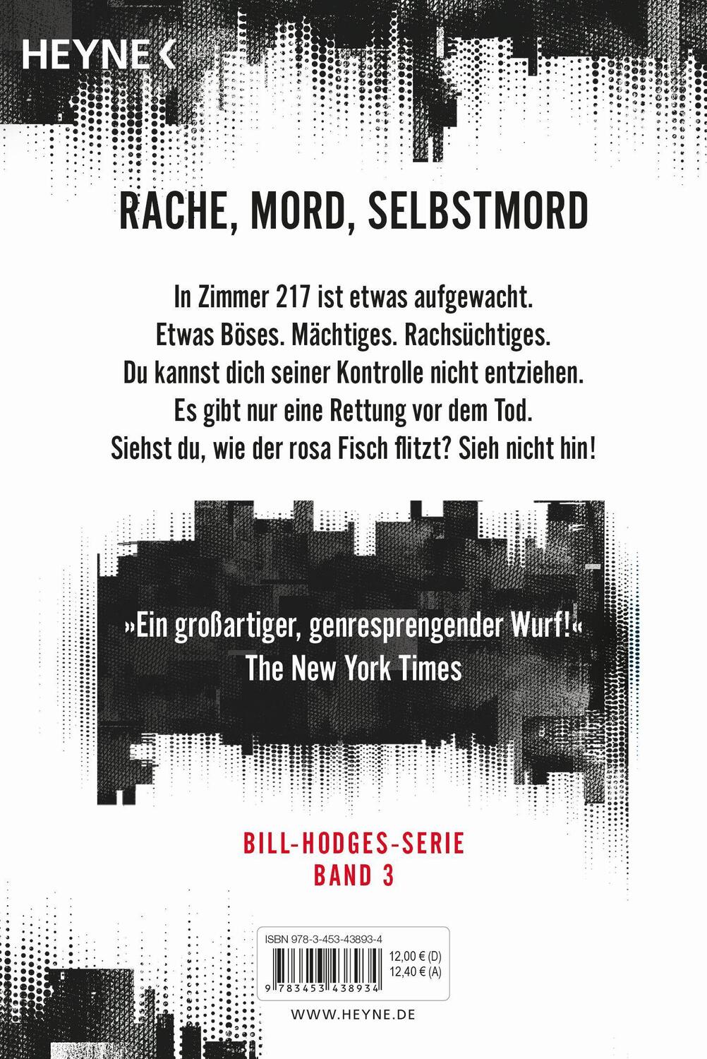 Bild: 9783453438934 | Mind Control | Roman | Stephen King | Taschenbuch | Bill-Hodges-Serie