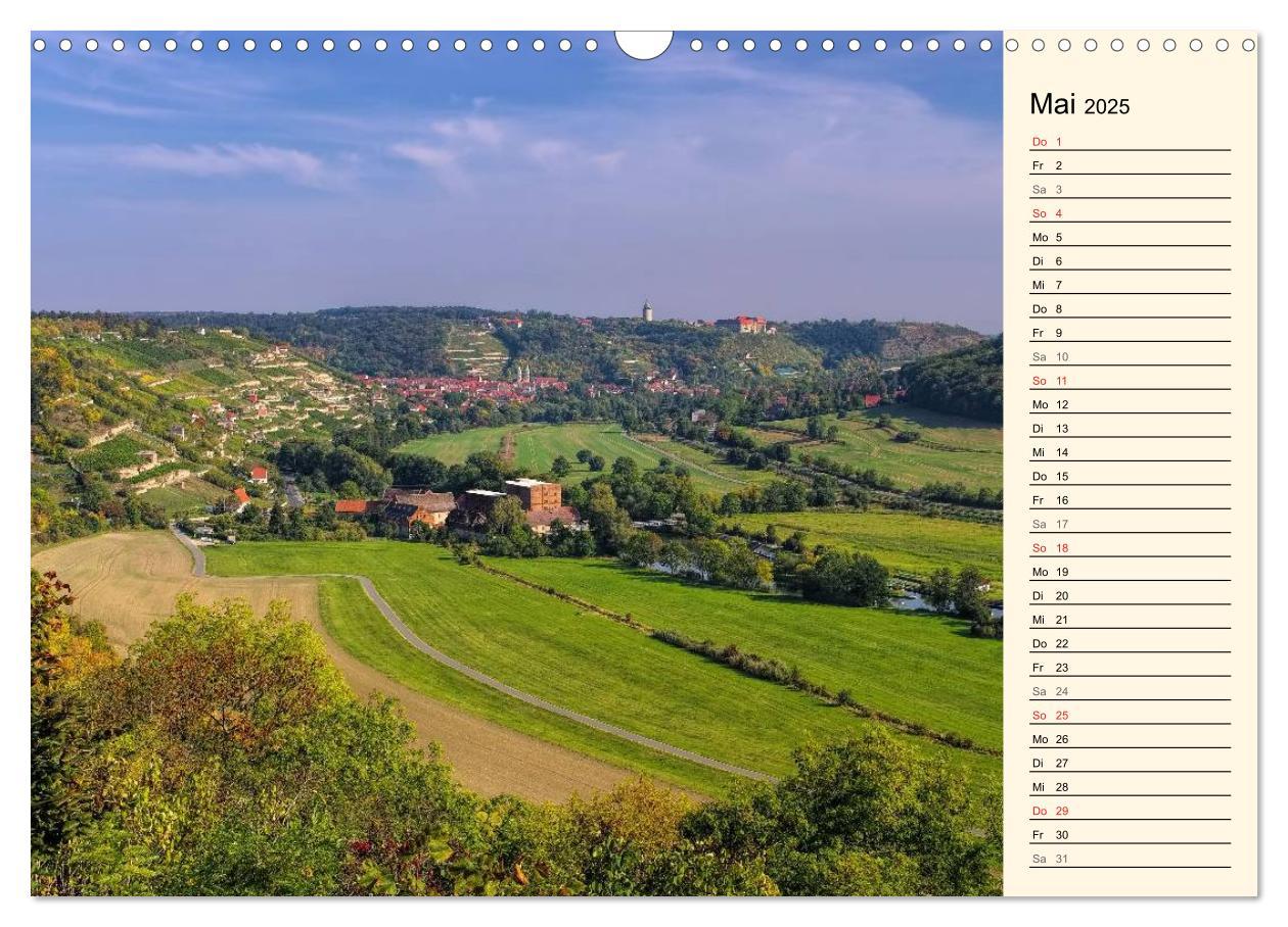 Bild: 9783435507610 | Saale-Unstrut - Region aus Wein und Stein (Wandkalender 2025 DIN A3...