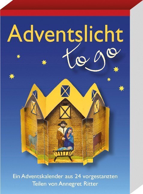 Cover: 9783780613196 | Adventslicht - to go | Ein Adventskalender aus 24 vorgestanzten Teilen